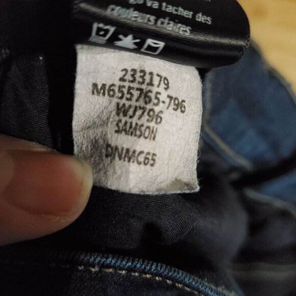 Paige Jeans Mens Size 40x30 Blue Federal Rayon Blend Classic Denim - Picture 5 of 14